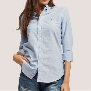 Ralph Lauren blue button down